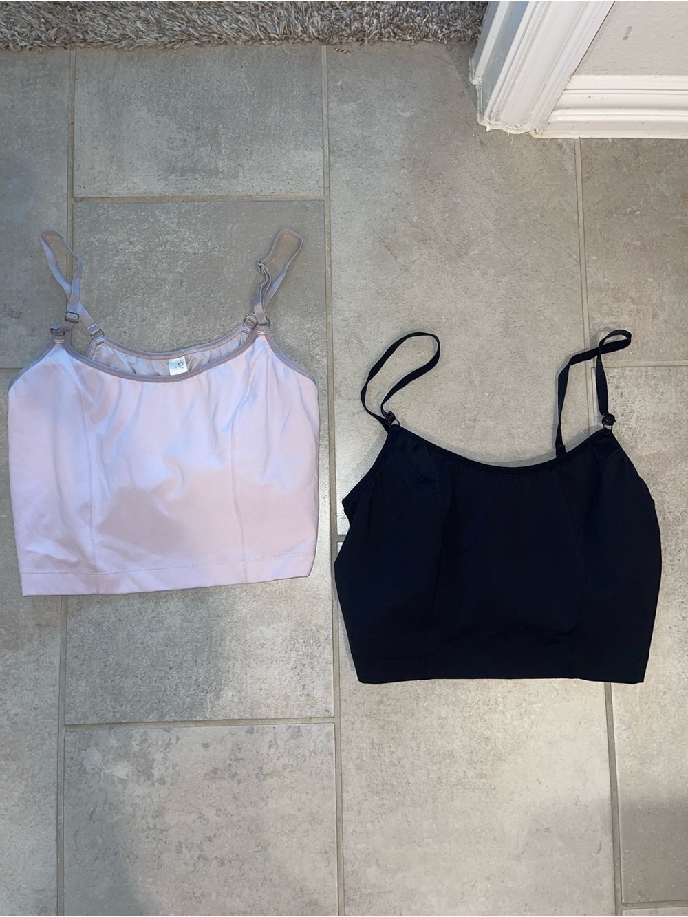 Davin & Adley Amelia pumping and nursing bras- Black and Light Purple
